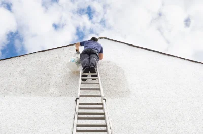 Peinture extérieure à Niederentzen — façades et ravalement